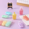 Super cute mini highlighter pen, colorful Highlighter pen, student cartoon planner, drawing, marking pen, key points Application Scenario